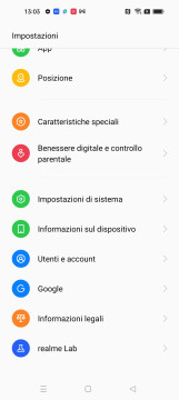 Recensione realme 9 5G 74