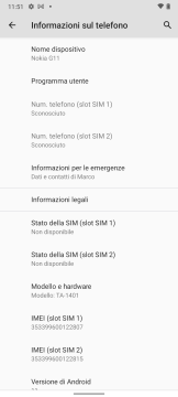 Recensione Nokia G11 72