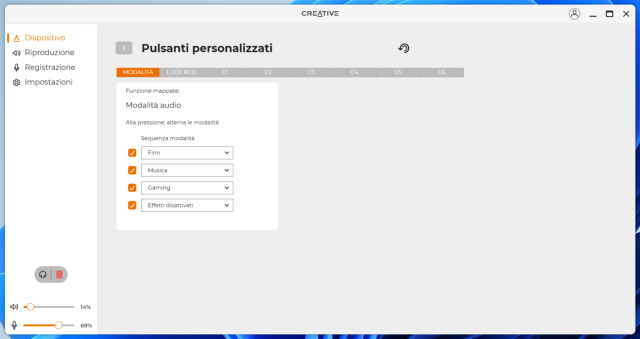 Recensione Sound Blaster Katana V2 46