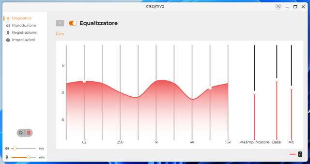 Recensione Sound Blaster Katana V2 53