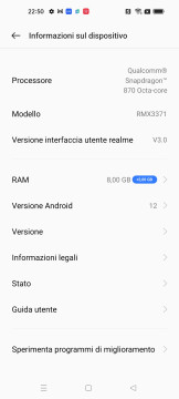 Recensione realme GT Neo 3T 80