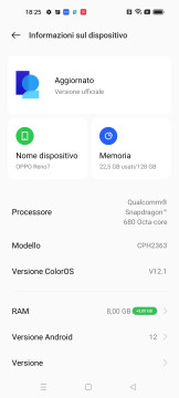 Recensione Oppo Reno7 79