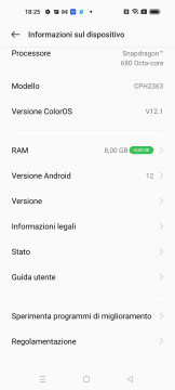 Recensione Oppo Reno7 80