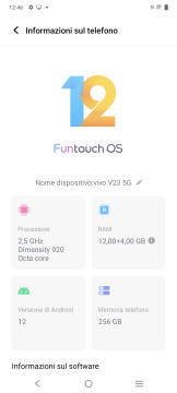 Recensione vivo V23 5G 72