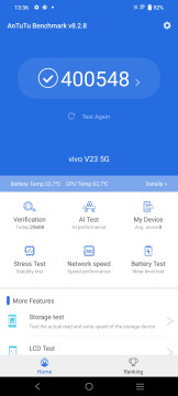 Recensione vivo V23 5G 32