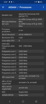 Recensione vivo V23 5G 36