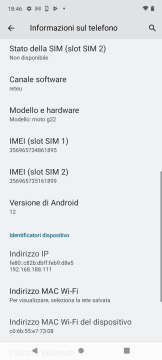 Recensione Motorola Moto G22 78