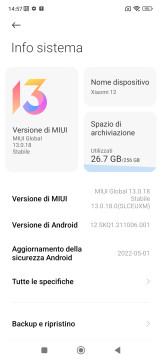 Recensione Xiaomi 12 89