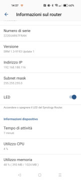 Recensione Synology RT6600ax Wi-Fi 6 54