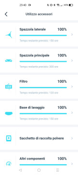 Confronto Yeedi Vac 2 Pro - Roborock S7 139