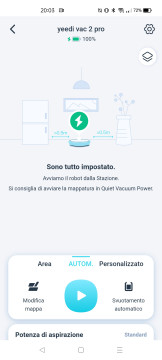 Confronto Yeedi Vac 2 Pro - Roborock S7 124