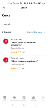 Confronto Yeedi Vac 2 Pro - Roborock S7 189