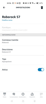 Confronto Yeedi Vac 2 Pro - Roborock S7 199