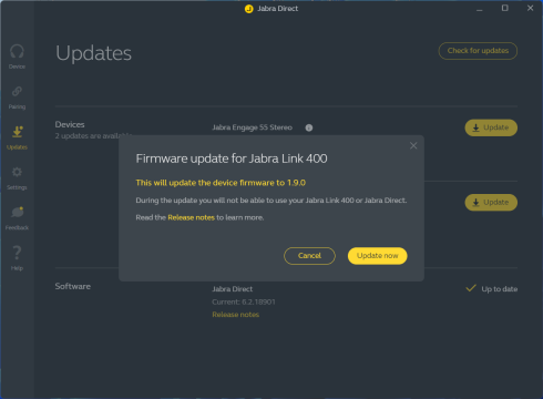 Recensione Jabra Engage 55 39