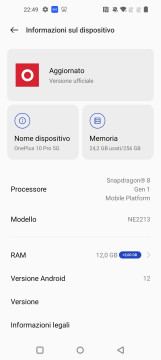 Recensione OnePlus 10 Pro 78