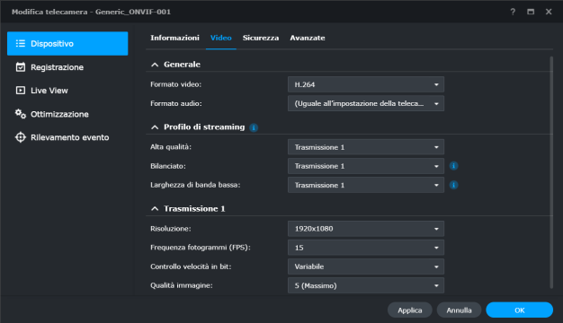 Recensione Synology Surveillance Station 9 22