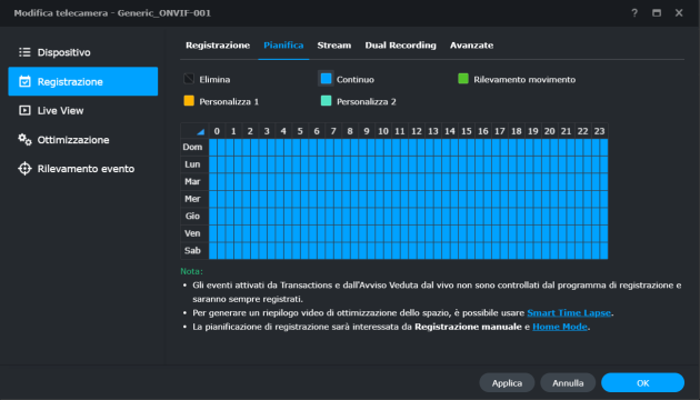 Recensione Synology Surveillance Station 9 28