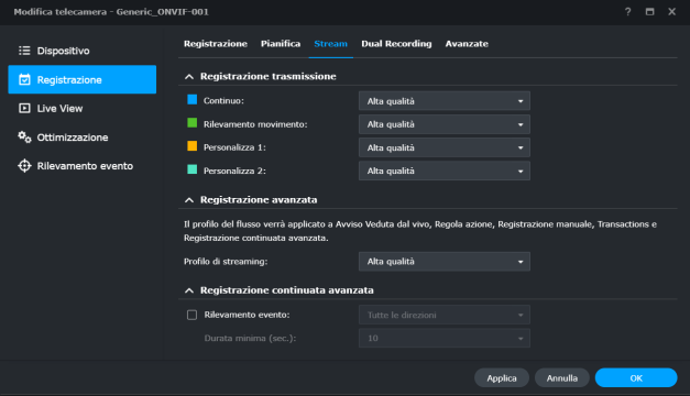 Recensione Synology Surveillance Station 9 29