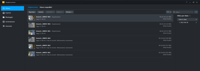Recensione Synology Surveillance Station 9 41