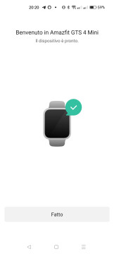 Recensione Amazfit GTS 4 mini 30