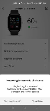 Recensione Amazfit GTS 4 mini 87