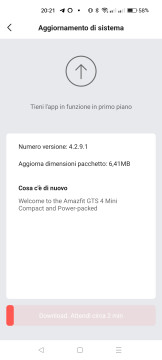 Recensione Amazfit GTS 4 mini 88