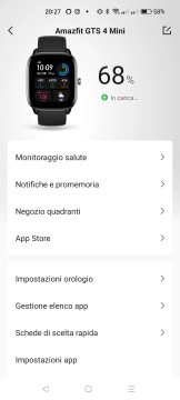 Recensione Amazfit GTS 4 mini 91
