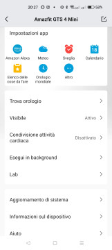 Recensione Amazfit GTS 4 mini 95