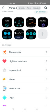 Recensione fitbit Versa 4 70