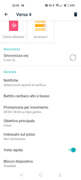 Recensione fitbit Versa 4 79