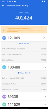Recensione Nokia G60 27