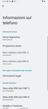 Recensione Nokia G60 81