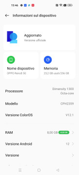 Recensione Oppo Reno8 5G 74