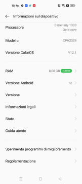 Recensione Oppo Reno8 5G 75