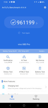 Recensione vivo X80 Pro 31