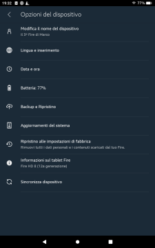 Recensione Amazon Fire HD 8 12 gen (2022) 46