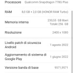 Recensione HONOR 70 94