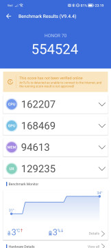 Recensione HONOR 70 23