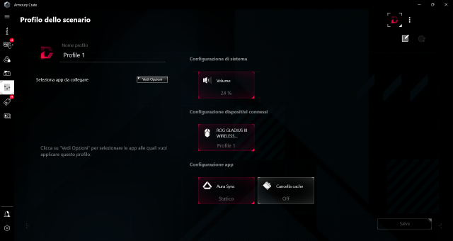 Recensione ROG Gladius III Wireless AimPoint 56