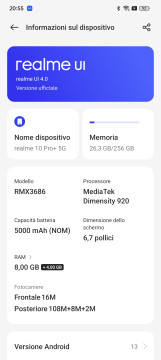 Recensione realme 10 Pro+ 105