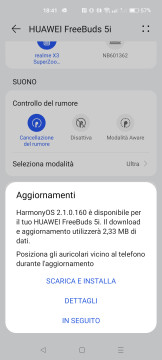 Recensione HUAWEI FreeBuds 5i 30