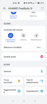 Recensione HUAWEI FreeBuds 5i 34