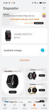 Recensione HUAWEI Watch D 101