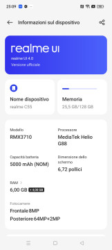 Recensione realme C55 83