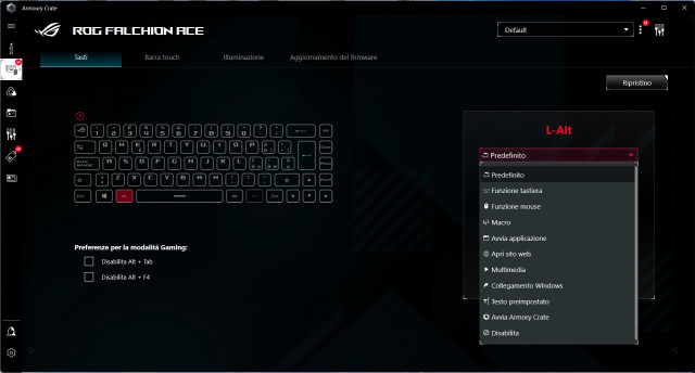 Recensione ROG Falchion ACE 46