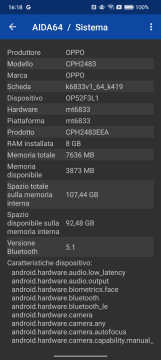 Recensione Oppo A78 5G 27