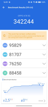 Recensione Oppo A78 5G 36