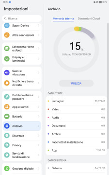 Recensione HUAWEI MatePad 11 2023 96