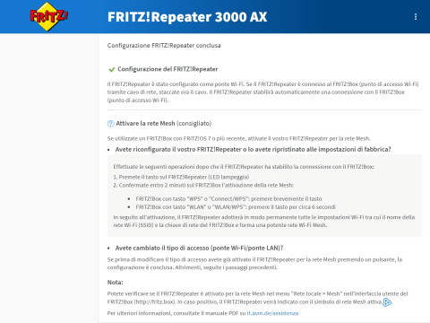 Recensione FRITZ!Repeater 3000 AX il nuovo ripetitore tri-band con Wi-Fi 6 19
