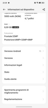 Recensione OPPO Reno10 92